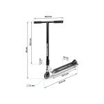 Hulajnoga wyczynowa Soke BOX silver-black
