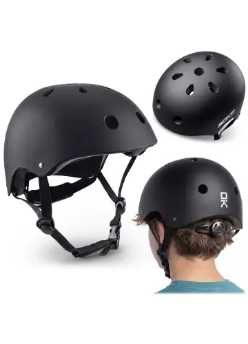 Kask sportowy M Soke K1 czarny