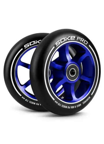 Kółka do hulajnogi 110 mm granatowe 2 szt.